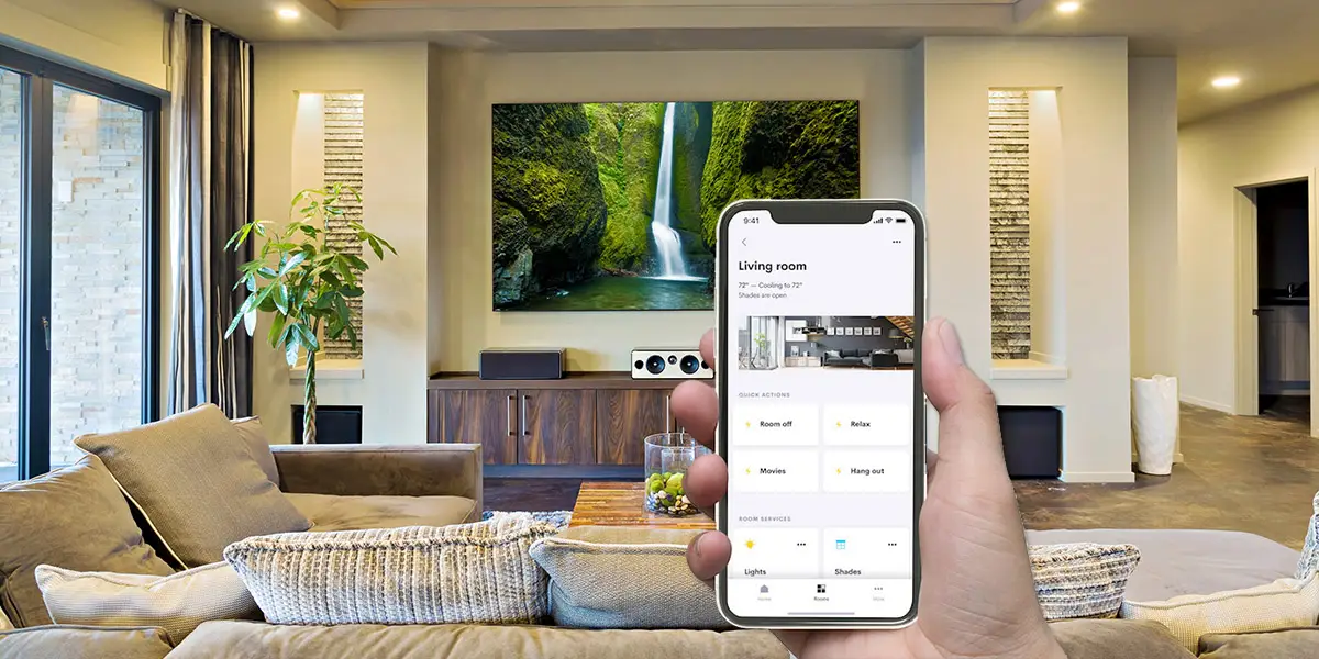 Crestron OS3 platform powering a luxury residence